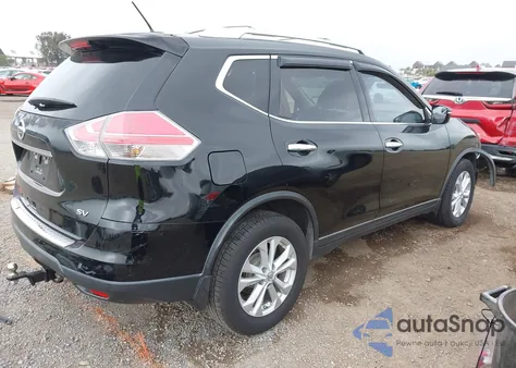 2015 Nissan Rogue Sv from USA, damaged, VIN KNMAT2MT4FP553567